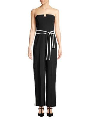 Miss Selfridge Belted Wide-leg Jumpsuit