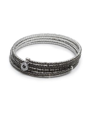 Anne Klein Crystal Wrap Bracelet