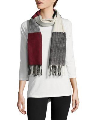 Lord & Taylor Colorblock Scarf