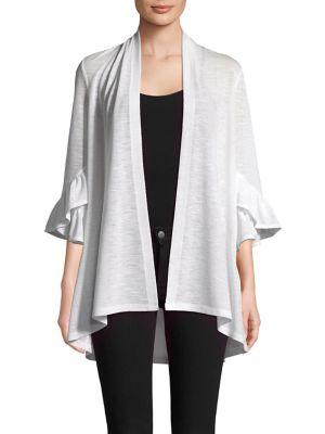 Imnyc Isaac Mizrahi Bell-sleeve Fly Away Cardigan