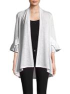 Imnyc Isaac Mizrahi Bell-sleeve Fly Away Cardigan