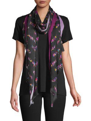 Kate Spade New York Love Bird-print Scarf