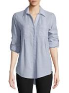 B. Young Petite Nancy Cotton Shirt