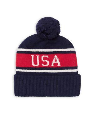 Polo Ralph Lauren Striped Intarsia Beanie