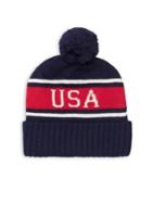 Polo Ralph Lauren Striped Intarsia Beanie