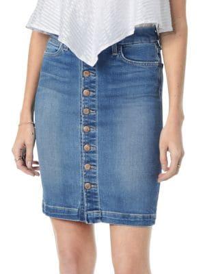 Joe's Jeans Classic Denim Pencil Skirt