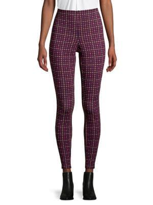 Premise Dotted High-waist Pull-on Pants