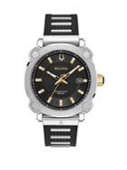 Bulova Precisionist Chronograph Stainless Steel Strap Watch
