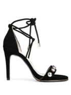 Kenneth Cole New York Berry Suede Ankle-wrap Sandals
