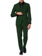 Opposuits 3-piece Slim-fit Glorious Green Solid Suit
