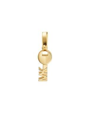 Michael Kors Sterling Silver Key Charm