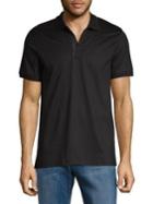 Calvin Klein Quarter-zip Cotton Polo