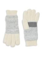 Isotoner Textured Heathered Knit Gloves