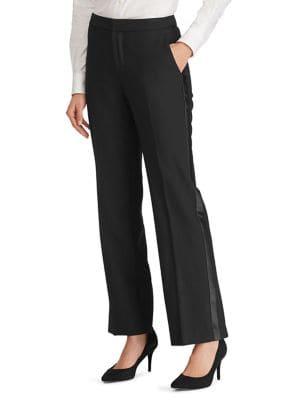 Lauren Ralph Lauren Petite Petite Tuxedo-stripe Twill Pant