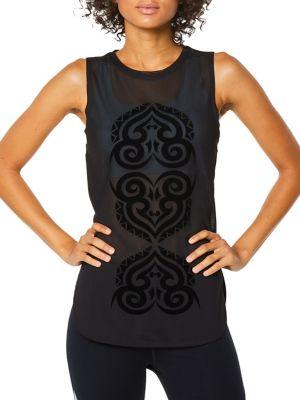 Shape Malia Tank With Flocking
