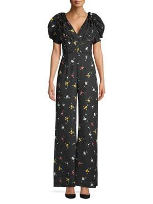 Cmeo Collective Floral Wide-leg Jumpsuit
