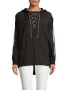 Juicy Couture Striped-sleeve Hoodie