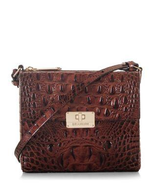 Brahmin Melbourne Manhattan Leather Crossbody Bag