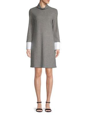 Imnyc Isaac Mizrahi Turtleneck Sheath Dress