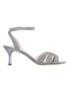 Nina Coralee Kitten Heel Ankle-strap Sandals