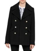 Karl Lagerfeld Paris Double Breasted Coat