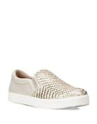 Dr. Scholls Original Scout Leather Weave Slip-on Sneakers