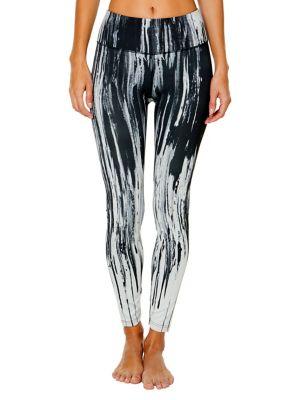 Shape Stroke-print Leggings