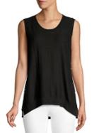 Donna Karan Polka Dot Tank Top