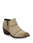 Charles By Charles David Almond-toe Leather Ankle Boots