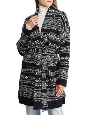 Lauren Ralph Lauren Belted Cardigan