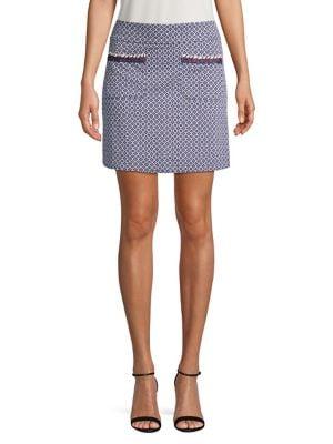 Dorothy Perkins Geometric-print Skirt