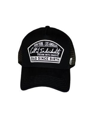 Cult Of Individuality Logo Mesh Cotton Trucker Cap