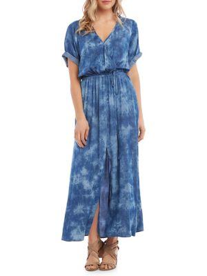 Karen Kane Tie-dyed Maxi Dress