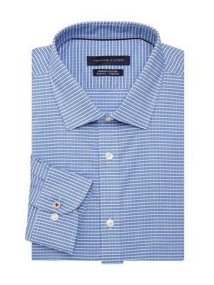 Tommy Hilfiger Checkered Button-down Dress Shirt
