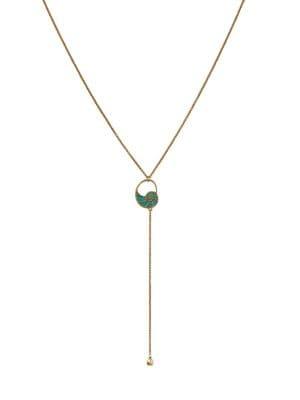 Lucky Brand Turkish Riviera Goldtone Y-necklace