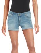 Vero Moda Cotton-blend Denim Shorts