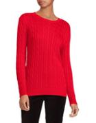 Lauren Ralph Lauren Cable-knit Crewneck Sweater