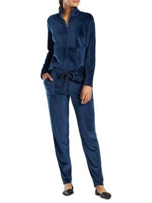 N Natori Midnight Velour Pants