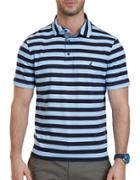 Nautica Classic Striped Polo Shirt