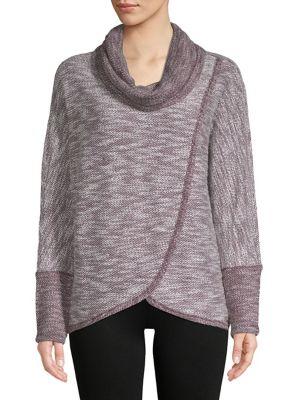 Calvin Klein Performance Asymmetrical-hem Sweater