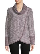 Calvin Klein Performance Asymmetrical-hem Sweater