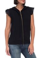 B Collection By Bobeau Keeley Ruffle Hoodie