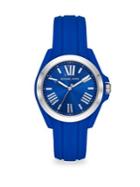 Michael Kors Bradshaw Stainless Steel Silicone Strap Watch
