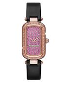 Marc Jacobs The Jacobs Rose Goldtone Stainless Steel And Leather Two Hand Strap Watch