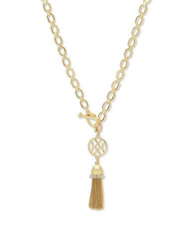 Ivanka Trump Chainlink Tassel Pendant Necklace