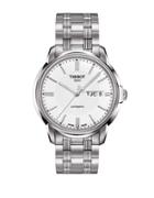 Tissot Stainless Steel White-dial Watch