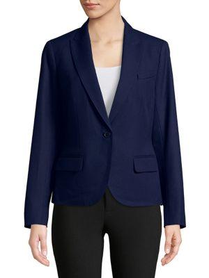 Anne Klein One-button Blazer