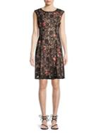 Gabby Skye Lace Cap Sleeve Dress