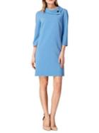 Tahari Arthur S. Levine Roll-neck Crepe Sheath Dress