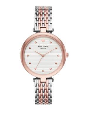 Kate Spade New York Varick Stainless Steel Two-tone Bracelet Watch